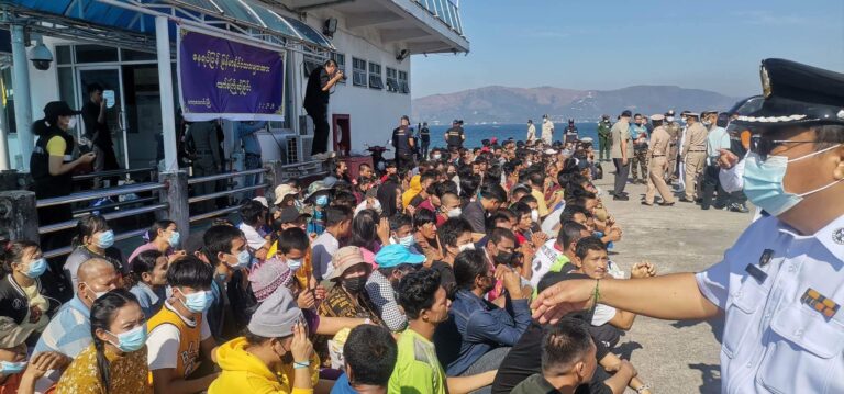 ရနောင်း လဝကအချုပ်ခန်းက မြန်မာ ၆၀၀ ကျော်ကို ဒီနေ့ပြန်ပို့ဖို့ စီစဥ်