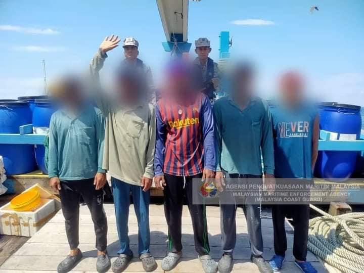 မလေးရှားရေပိုင်နက်မှာ မြန်မာရေလုပ်သား ငါးဦးပါဝင်တဲ့လှေ ဖမ်းဆီးခံရ