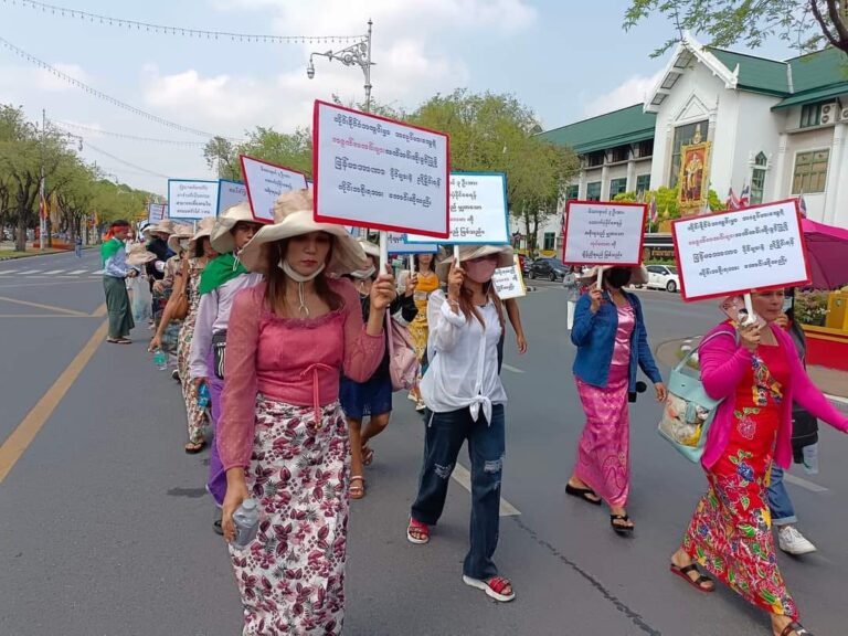 ထိုင်းရောက်မြန်မာလုပ်သားတွေ အလုပ်သမားနေ့မှာ အချက် သုံးချက် တောင်းဆို