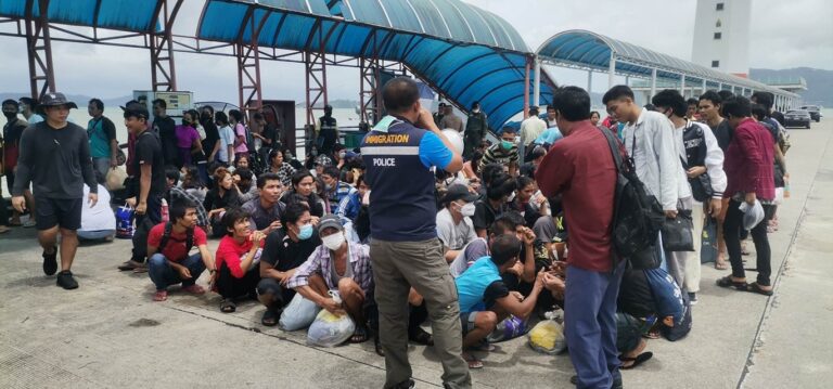 ထိုင်းနိုင်ငံမှာ ပြစ်ဒဏ်ကျခံပြီးတဲ့ မြန်မာနိုင်ငံသား ၁၇၀ ကျော်ကို နေရပ်ပြန်ပို့