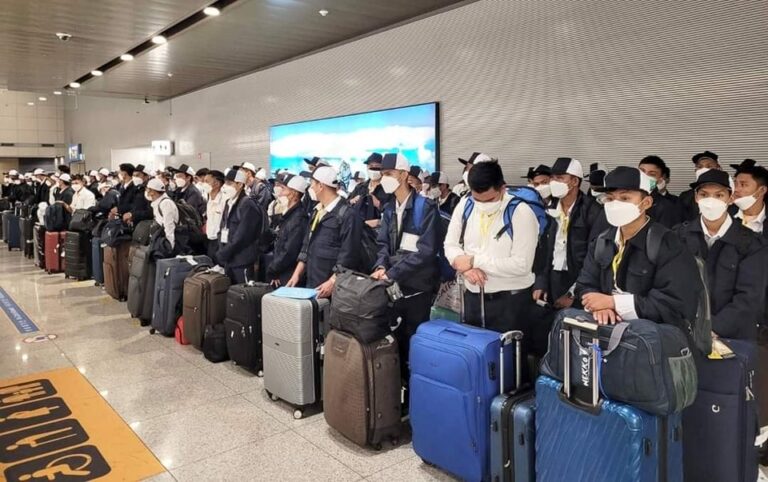 တောင်ကိုရီးယားကို မြန်မာလုပ်သား ၁၄၆ ဦး စေလွှတ်