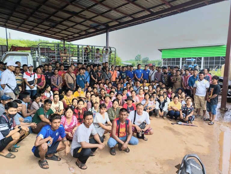 ထိုင်း ချွန်ပူလီခရိုင်တွင် မြန်မာ အလုပ်သမား ၁၈ဝ ဦး အလုပ်ရပ်နားခံရ